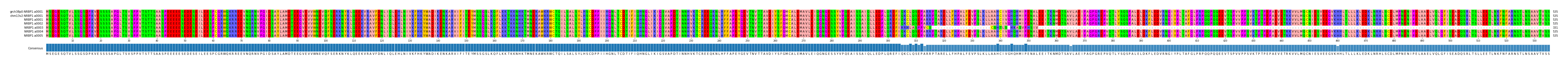 Multiple Alignments (by translate haplotype frequency)
