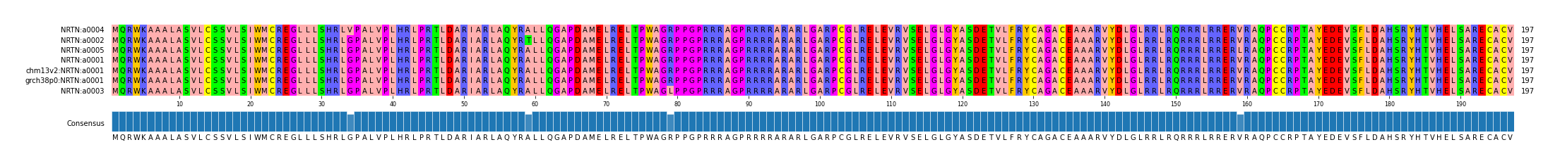 Multiple Alignments (by translate haplotype similarity)