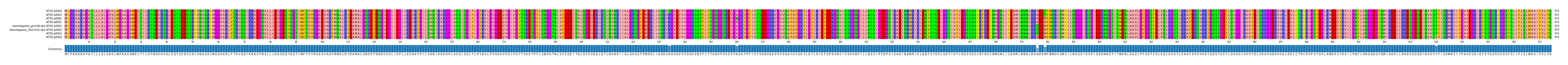 Multiple Alignments (by translate haplotype similarity)
