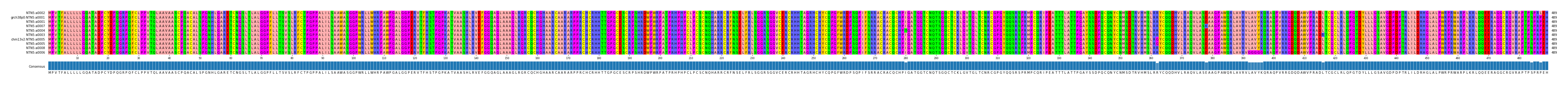 Multiple Alignments (by translate haplotype similarity)