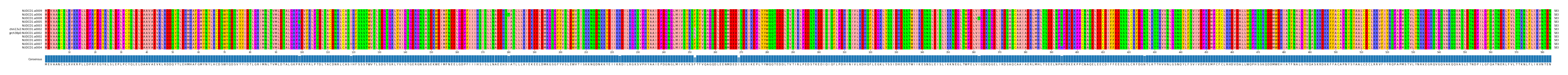 Multiple Alignments (by translate haplotype similarity)