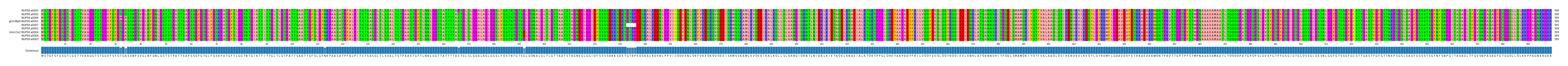 Multiple Alignments (by translate haplotype similarity)