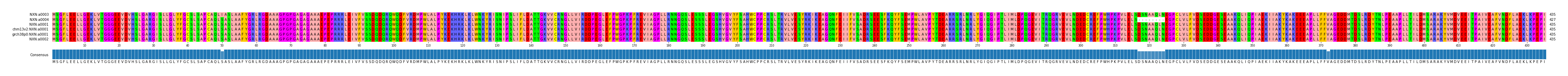 Multiple Alignments (by translate haplotype similarity)
