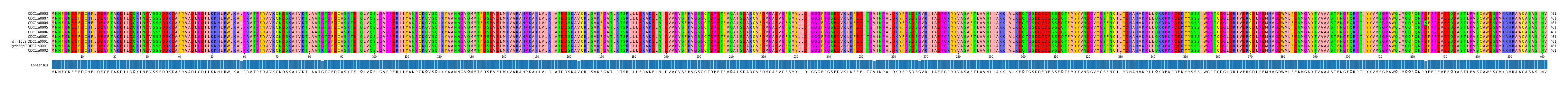 Multiple Alignments (by translate haplotype similarity)