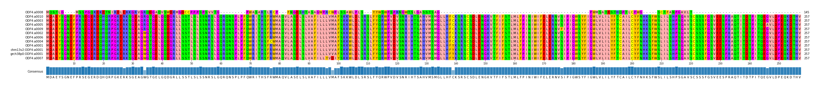 Multiple Alignments (by translate haplotype similarity)