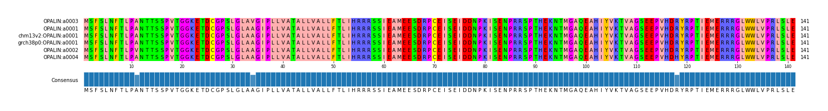 Multiple Alignments (by translate haplotype similarity)