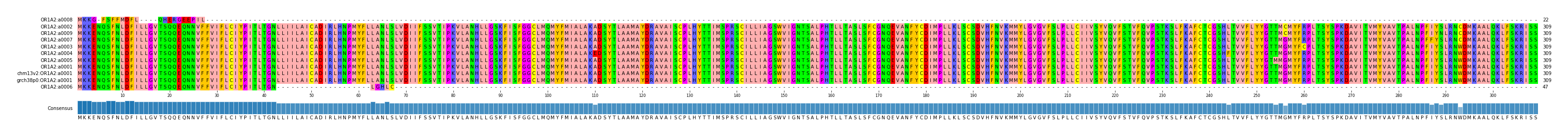 Multiple Alignments (by translate haplotype similarity)