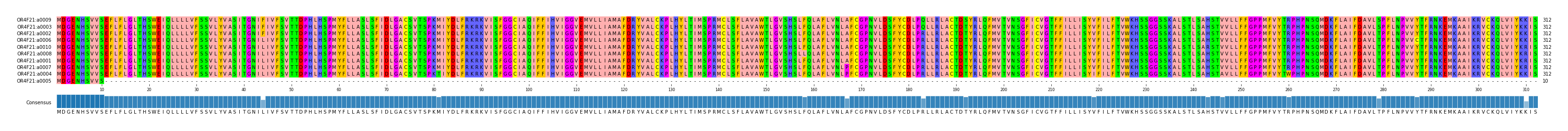 Multiple Alignments (by translate haplotype similarity)