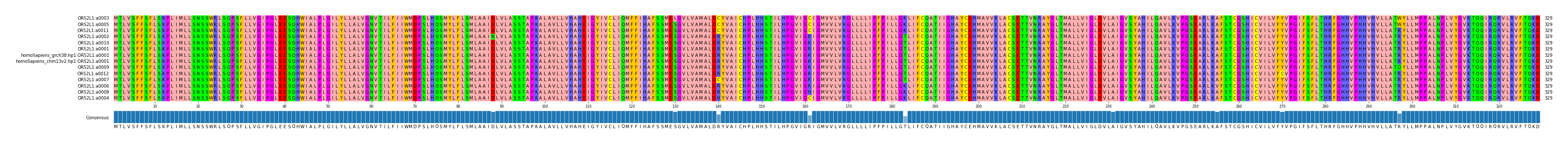 Multiple Alignments (by translate haplotype similarity)