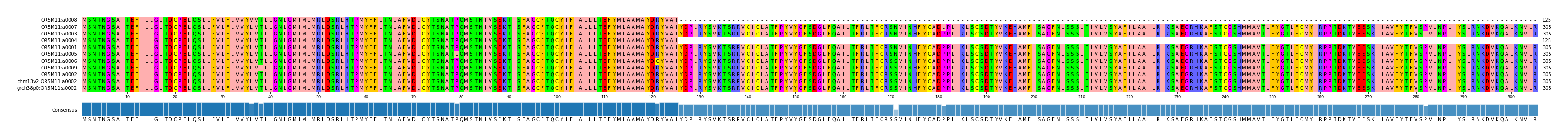 Multiple Alignments (by translate haplotype similarity)