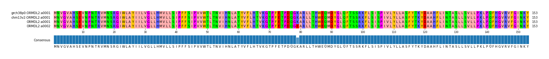 Multiple Alignments (by translate haplotype similarity)