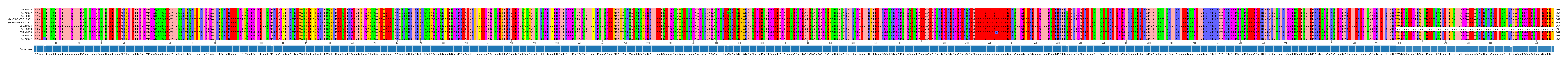 Multiple Alignments (by translate haplotype similarity)