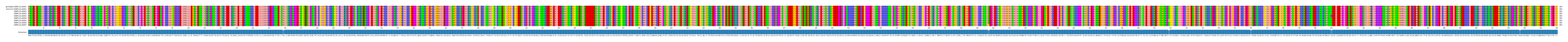 Multiple Alignments (by translate haplotype frequency)