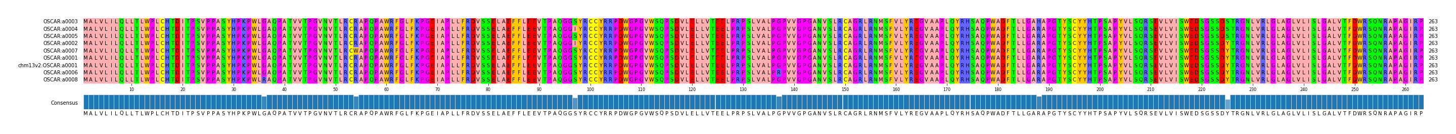 Multiple Alignments (by translate haplotype similarity)