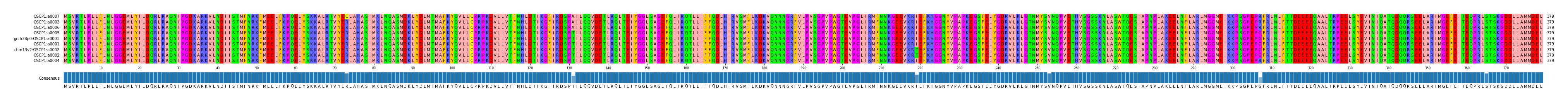 Multiple Alignments (by translate haplotype similarity)