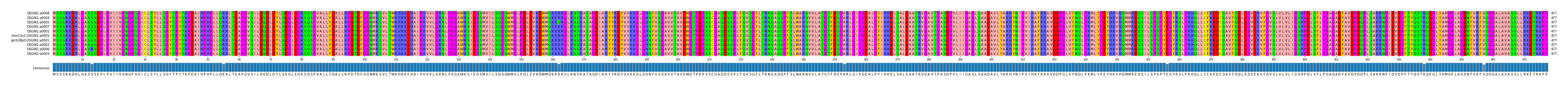 Multiple Alignments (by translate haplotype similarity)