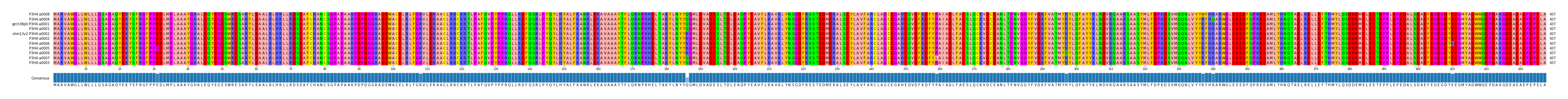 Multiple Alignments (by translate haplotype similarity)
