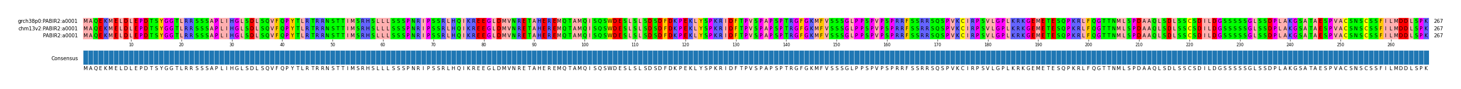 Multiple Alignments (by translate haplotype similarity)