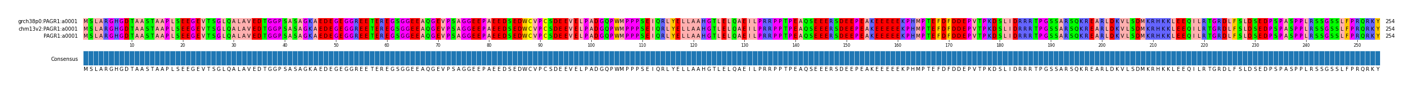 Multiple Alignments (by translate haplotype similarity)