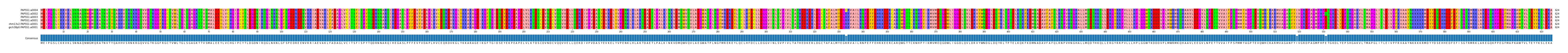 Multiple Alignments (by translate haplotype similarity)