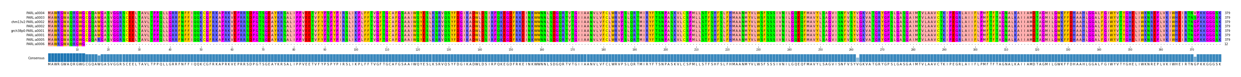 Multiple Alignments (by translate haplotype similarity)
