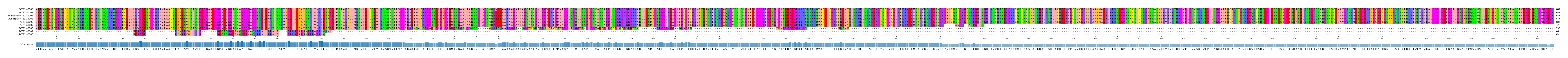 Multiple Alignments (by translate haplotype similarity)
