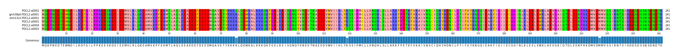 Multiple Alignments (by translate haplotype similarity)