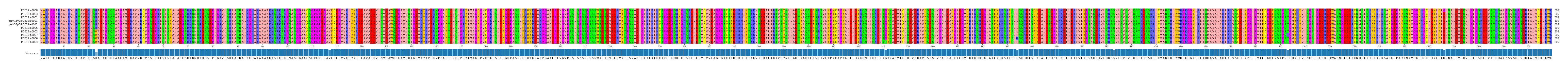 Multiple Alignments (by translate haplotype similarity)