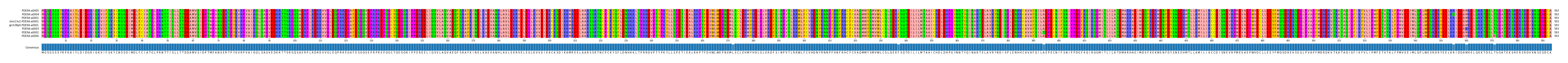 Multiple Alignments (by translate haplotype similarity)