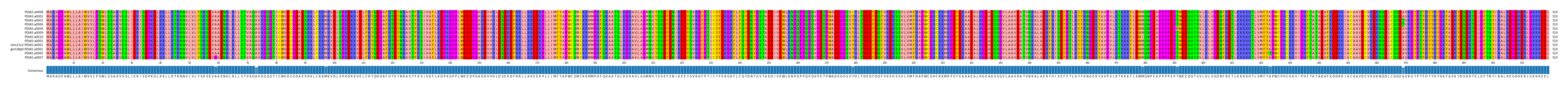 Multiple Alignments (by translate haplotype similarity)