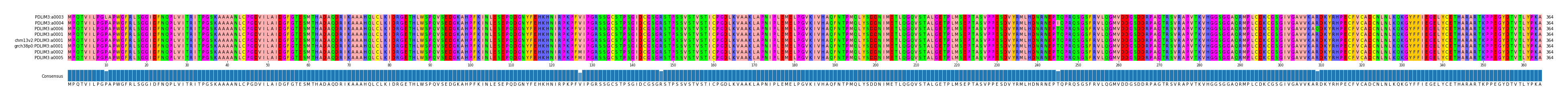 Multiple Alignments (by translate haplotype similarity)