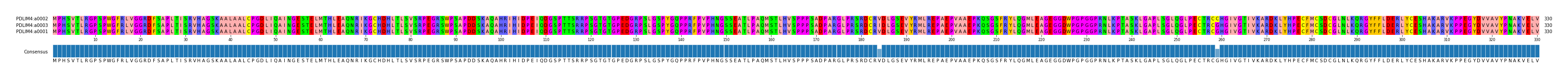Multiple Alignments (by translate haplotype similarity)