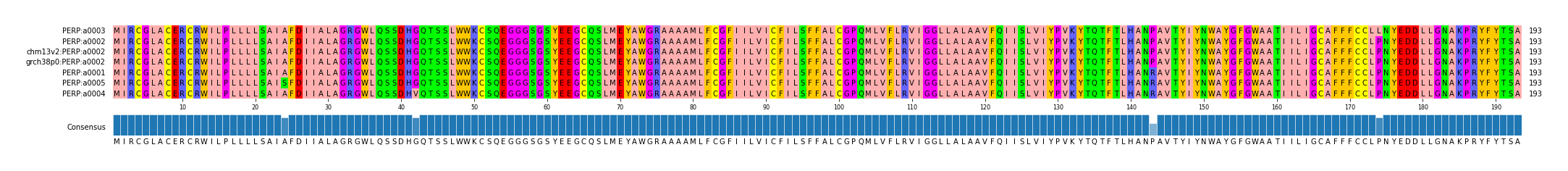 Multiple Alignments (by translate haplotype similarity)