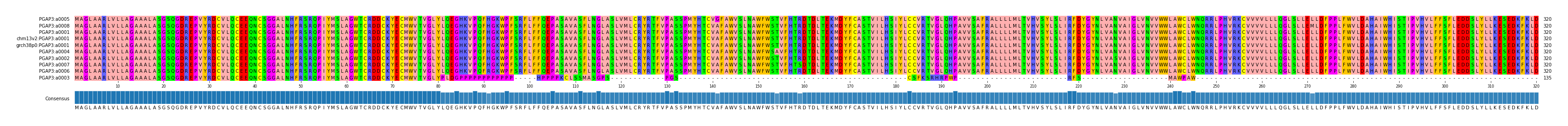 Multiple Alignments (by translate haplotype similarity)