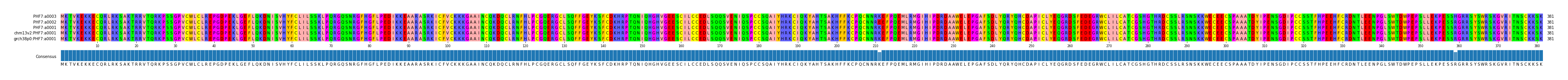 Multiple Alignments (by translate haplotype similarity)