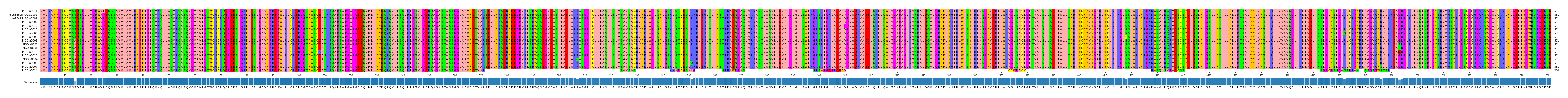 Multiple Alignments (by translate haplotype similarity)