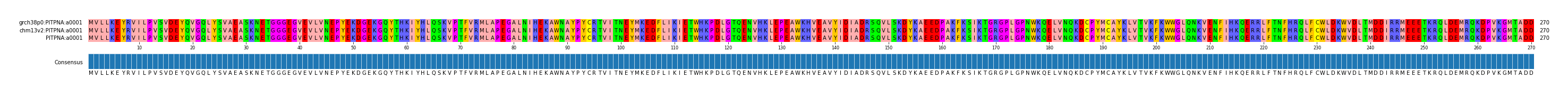 Multiple Alignments (by translate haplotype similarity)