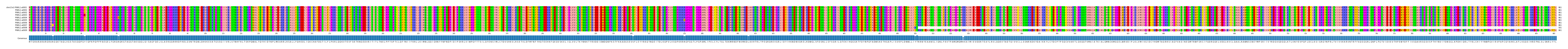 Multiple Alignments (by translate haplotype frequency)