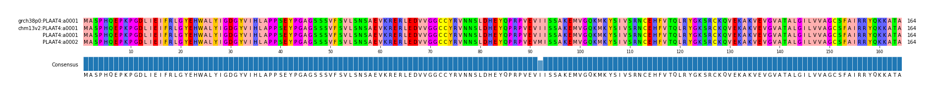 Multiple Alignments (by translate haplotype similarity)