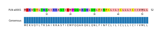 Multiple Alignments (by translate haplotype similarity)