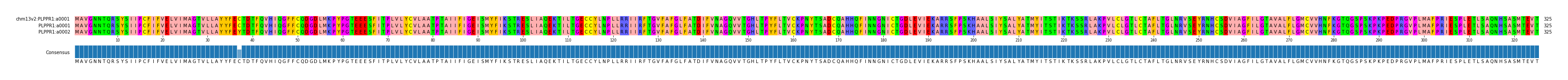 Multiple Alignments (by translate haplotype similarity)