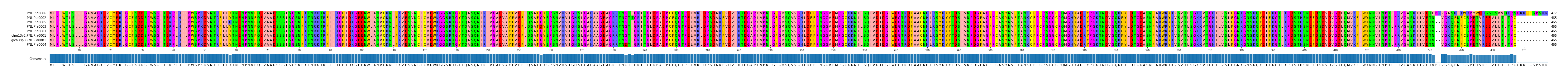 Multiple Alignments (by translate haplotype similarity)