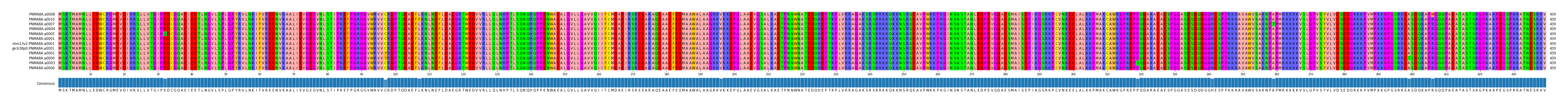 Multiple Alignments (by translate haplotype similarity)