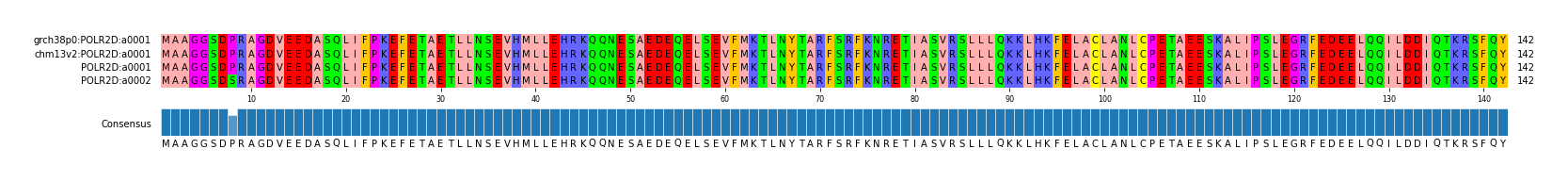 Multiple Alignments (by translate haplotype similarity)