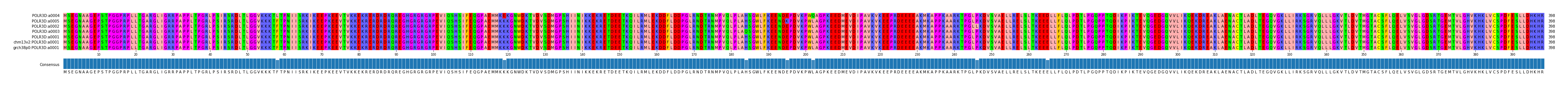 Multiple Alignments (by translate haplotype similarity)