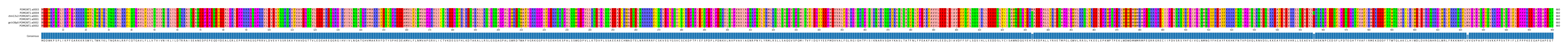 Multiple Alignments (by translate haplotype similarity)