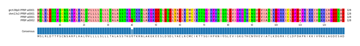 Multiple Alignments (by translate haplotype similarity)