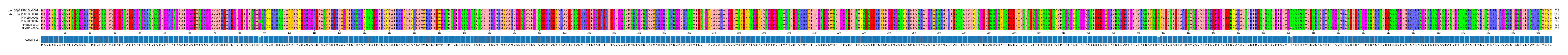 Multiple Alignments (by translate haplotype frequency)