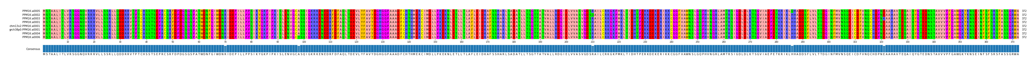 Multiple Alignments (by translate haplotype similarity)