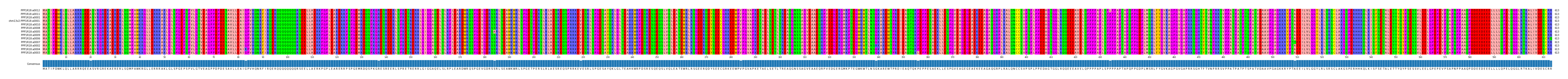Multiple Alignments (by translate haplotype similarity)